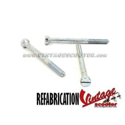 Jeu de 3 vis de serrage de capot embrayage Vespa 1948-53 / ACMA 51-53